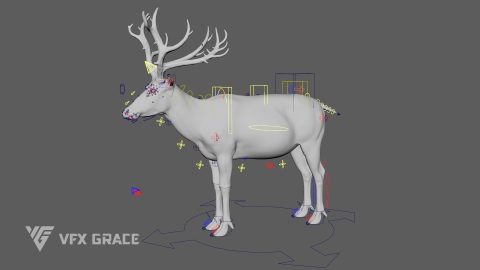 Pere Davids Rig - MAYA Character Asset | VFX Grace